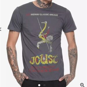 Joust Ostrich Crossing Ringer T-Shirt